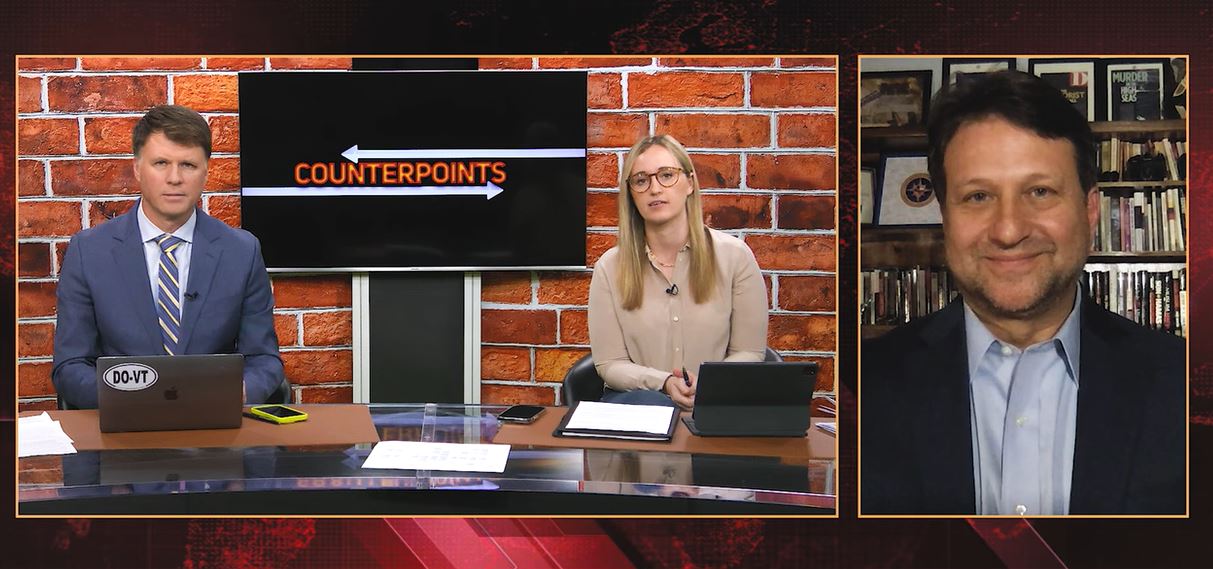 Bensman On 'Counterpoints' with Emily Jashinsky and Ryan Grim in Debate